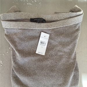 Ann Taylor Festive Top 3/4 sleeve